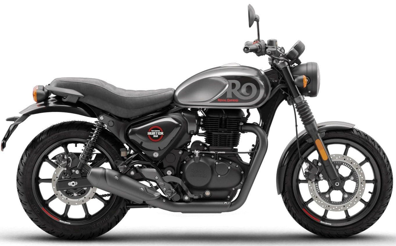Royal Enfield Hunter 350 Cruiser Bike rental in Guwahati - 2 seats, Petrol, Manual